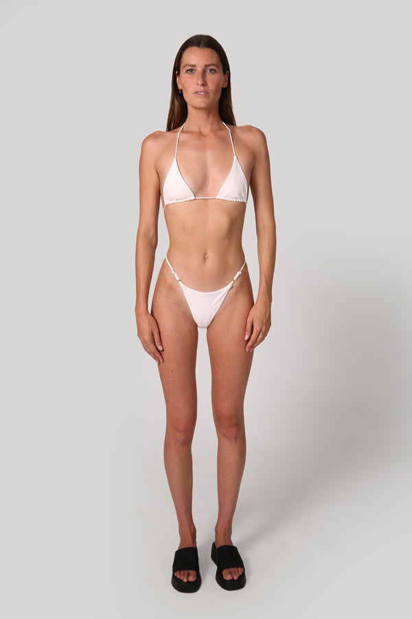 Signature Eco Tri Top - White
