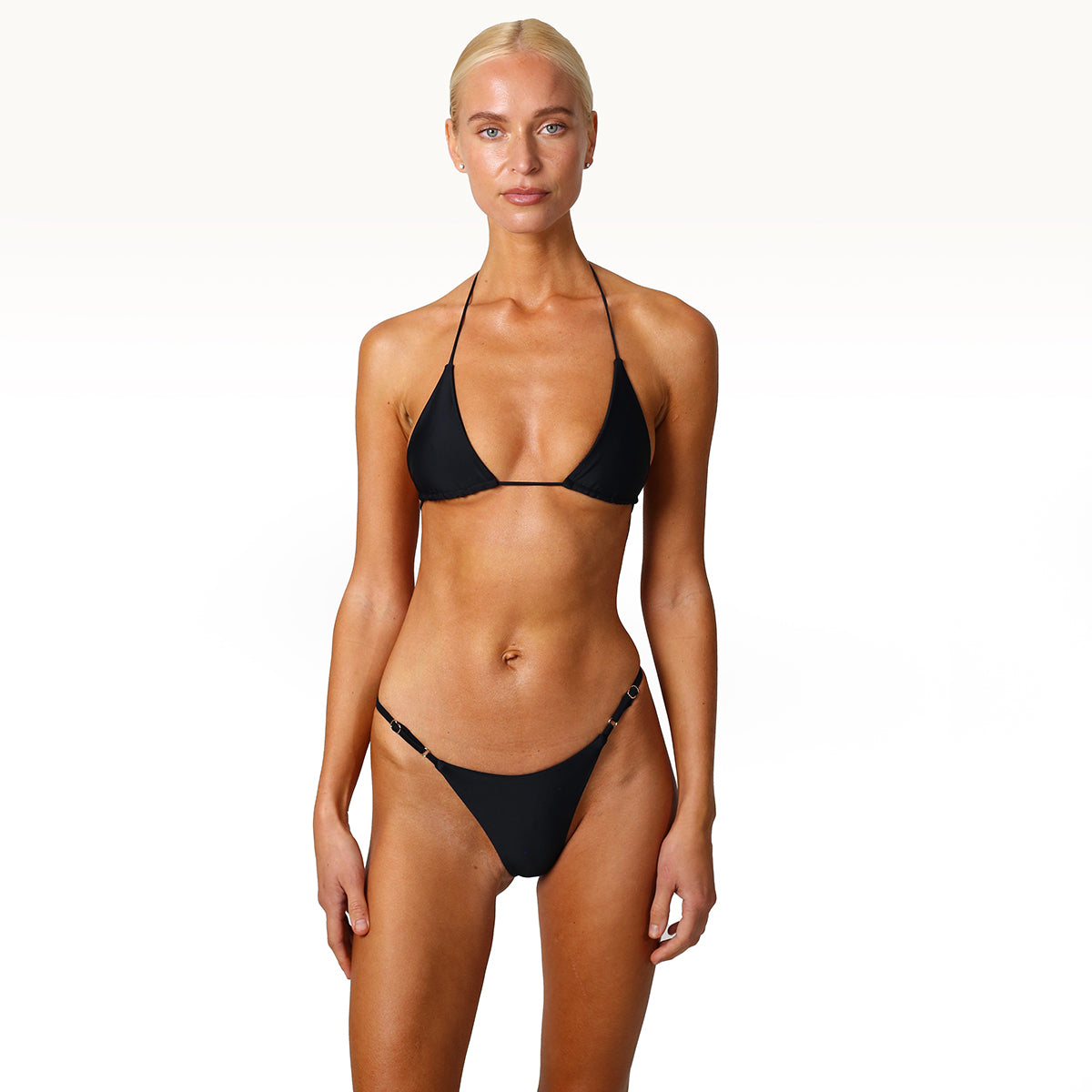 Signature Eco Tri Top - Black