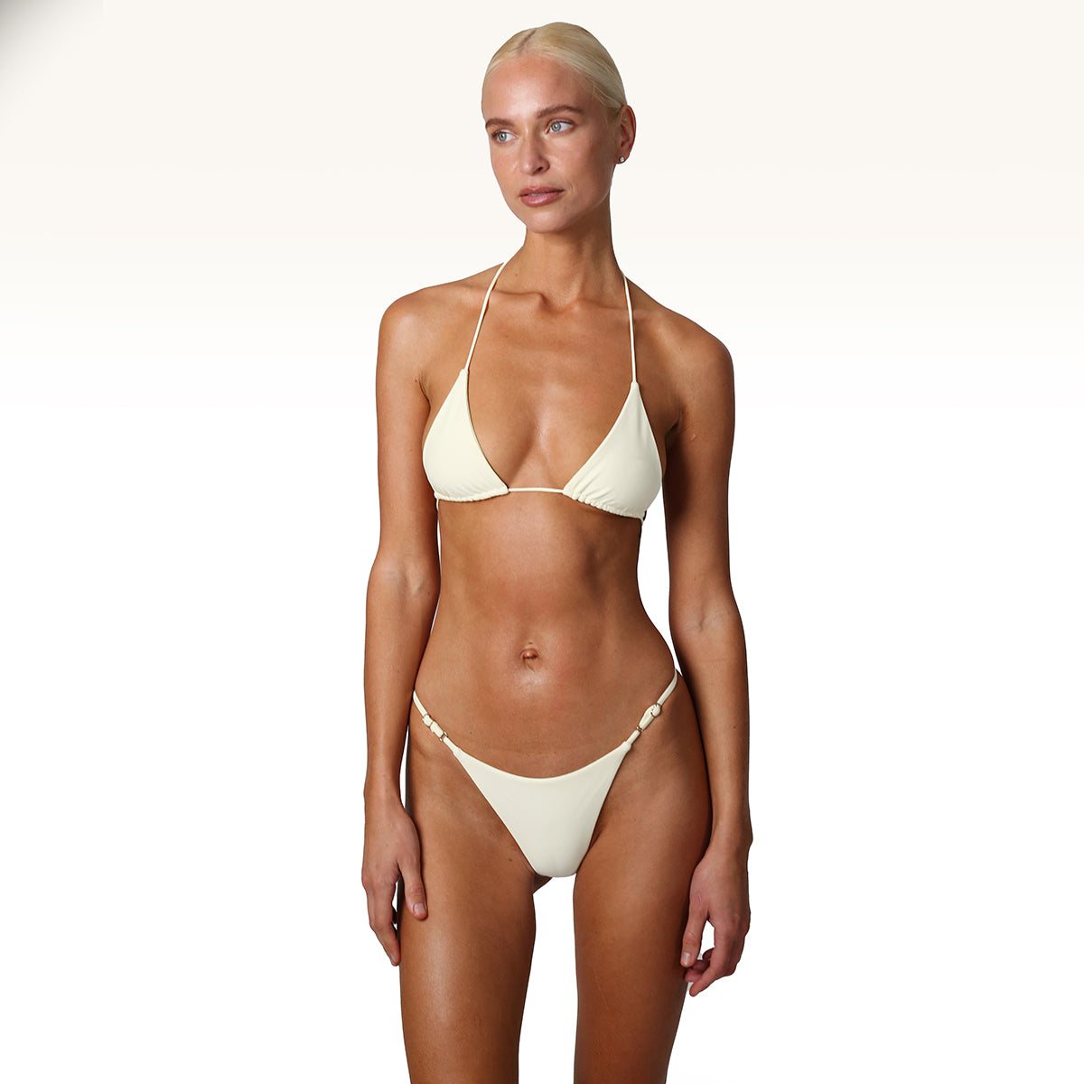 Signature Eco Tri Top - White