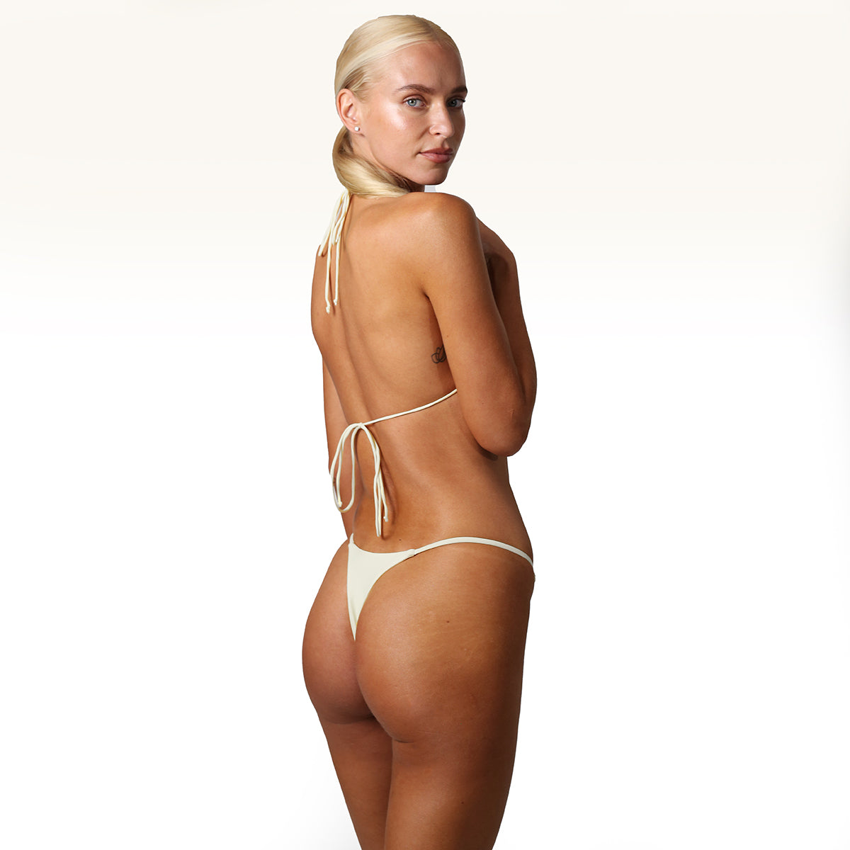 Signature Eco Tri Top - White