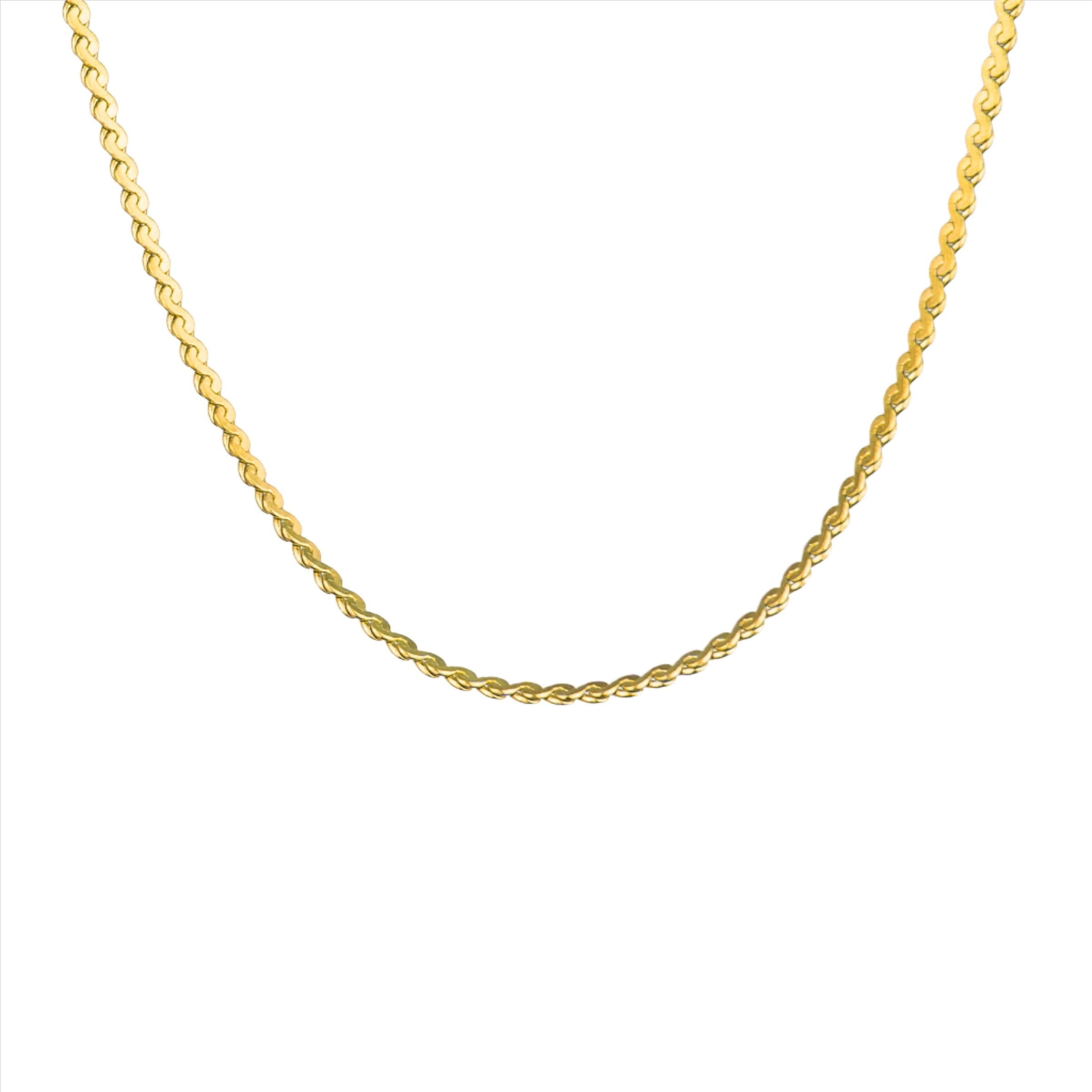 Mariposa Wave Chain Bracelet - Gold