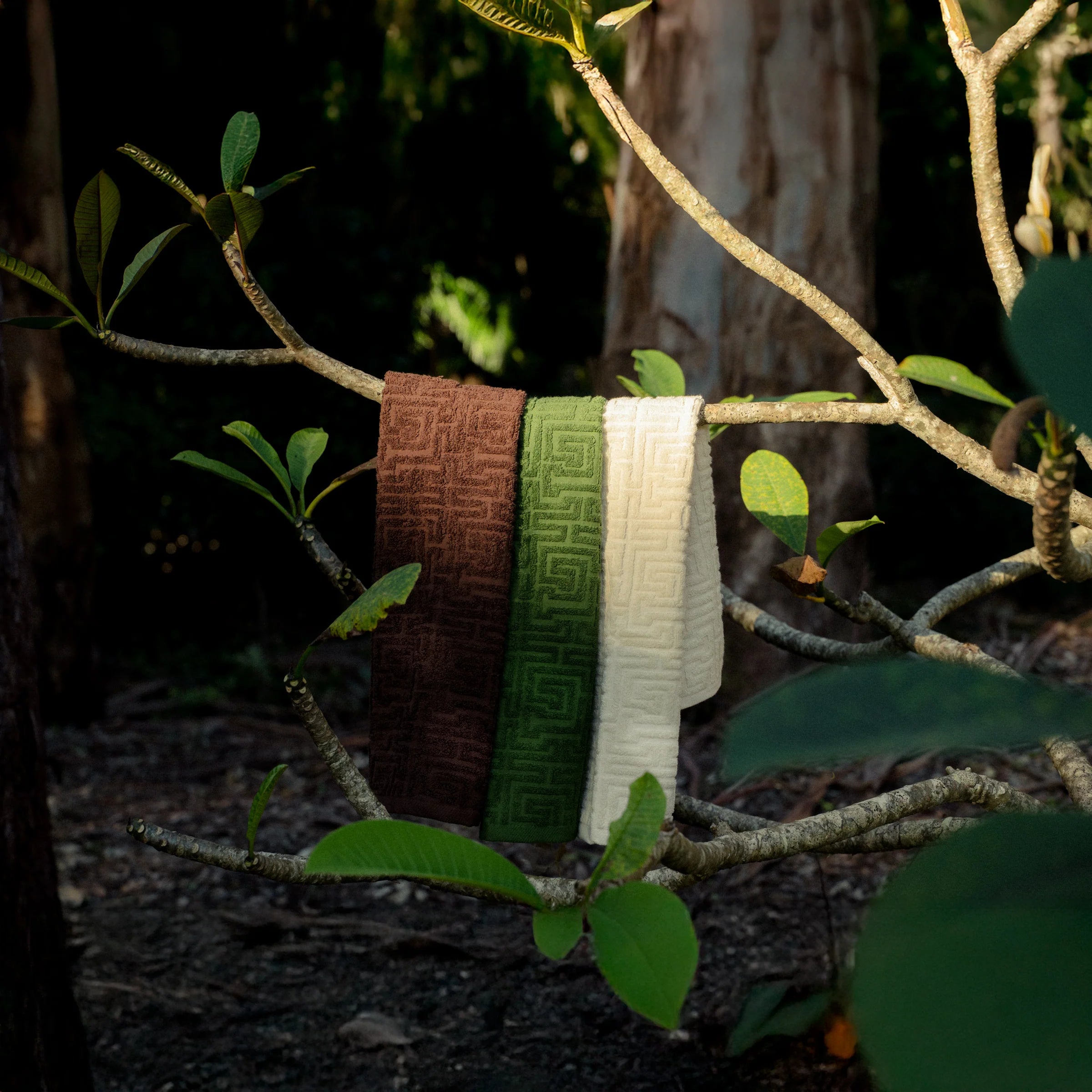 Renji Hand Towel - Cocoa