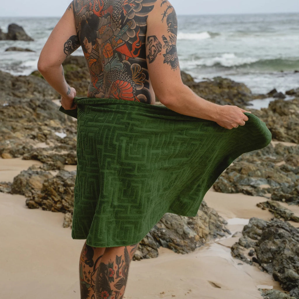 Renji Bath Towel - Matcha