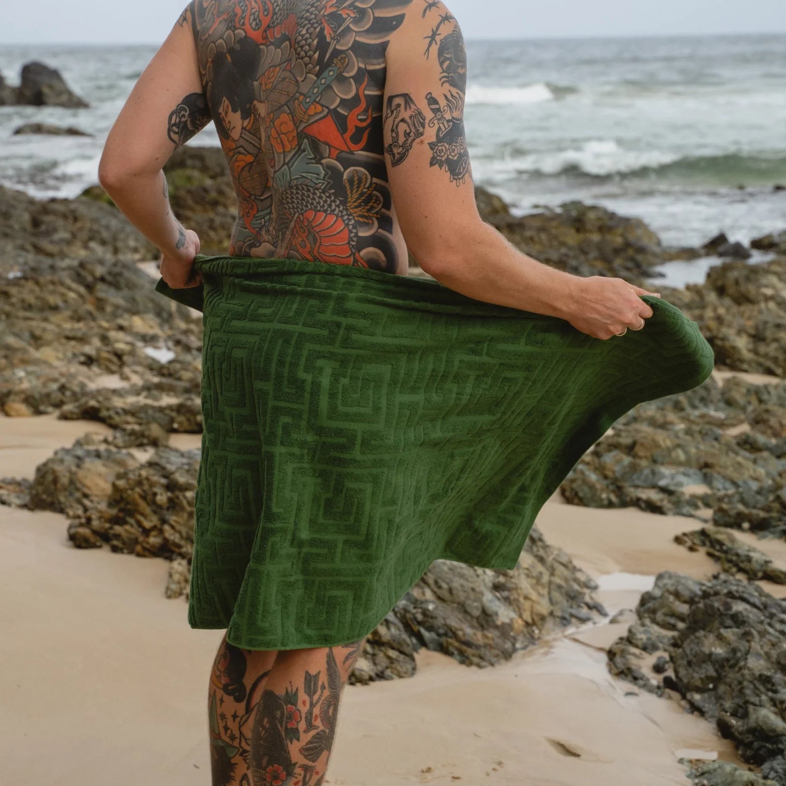 Renji Bath Towel - Matcha