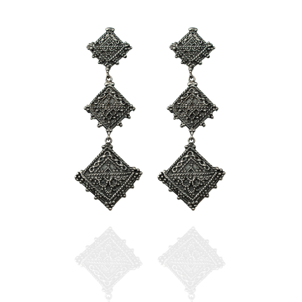 HERITAGE- Silver Earrings