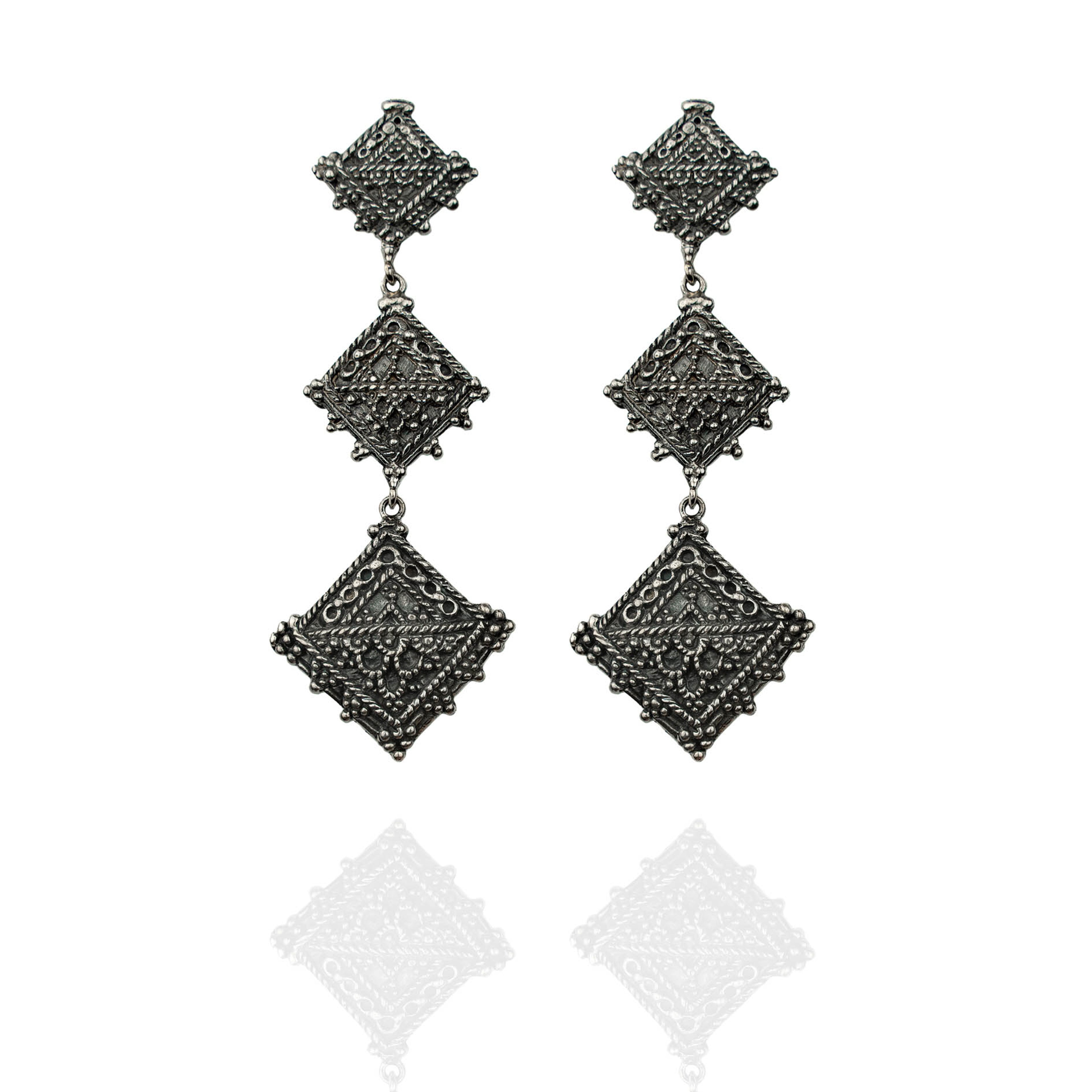 HERITAGE- Silver Earrings