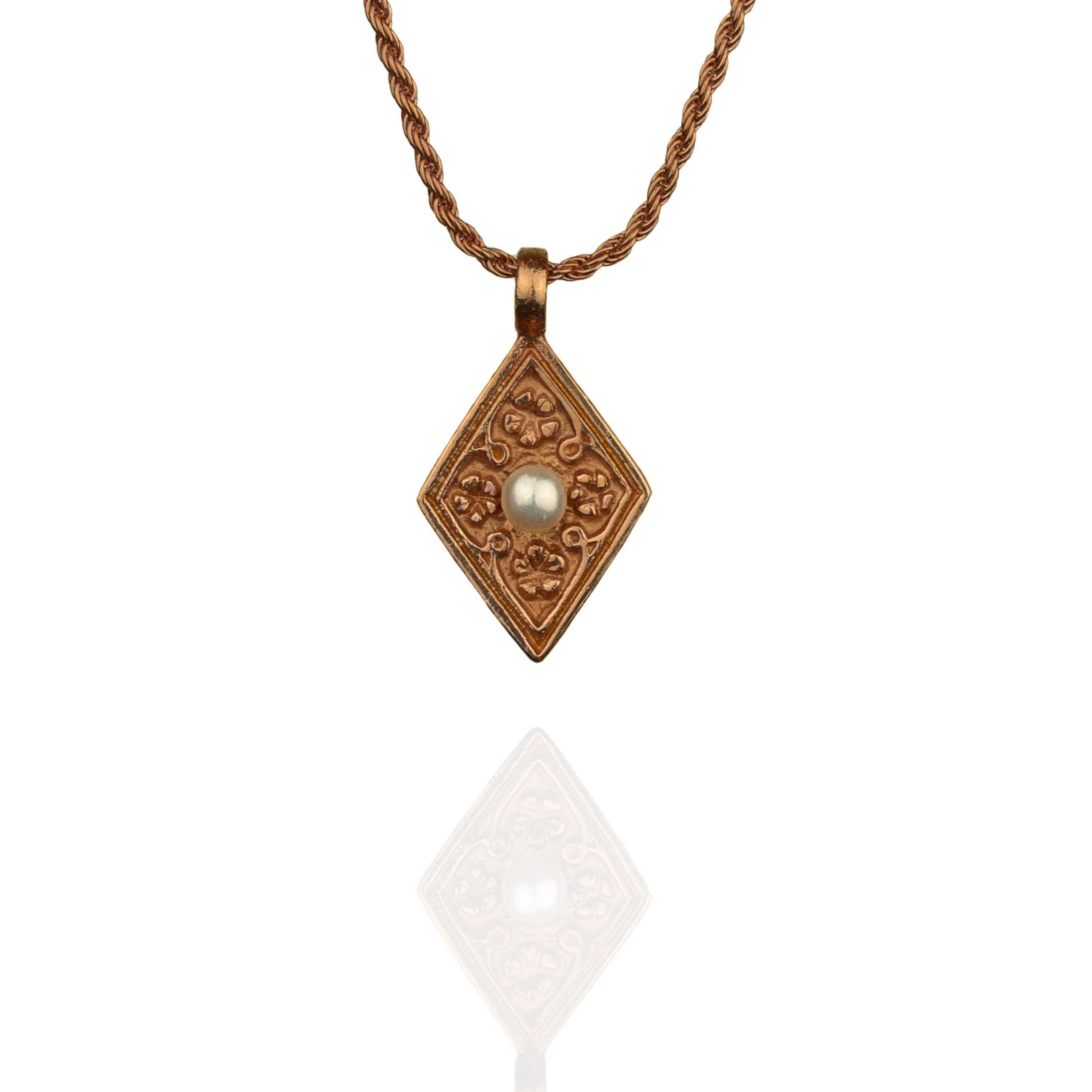 Phoenix Rose Gold Necklace